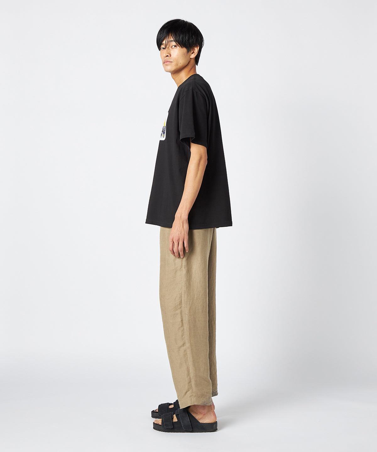 Lunch T-shirts AFRICA10%ACTION BLACK