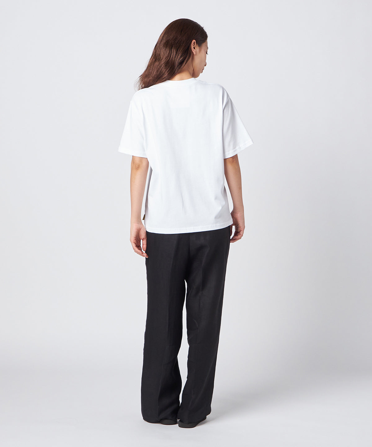 Lunch T-shirts sewist刺繍 BLACK