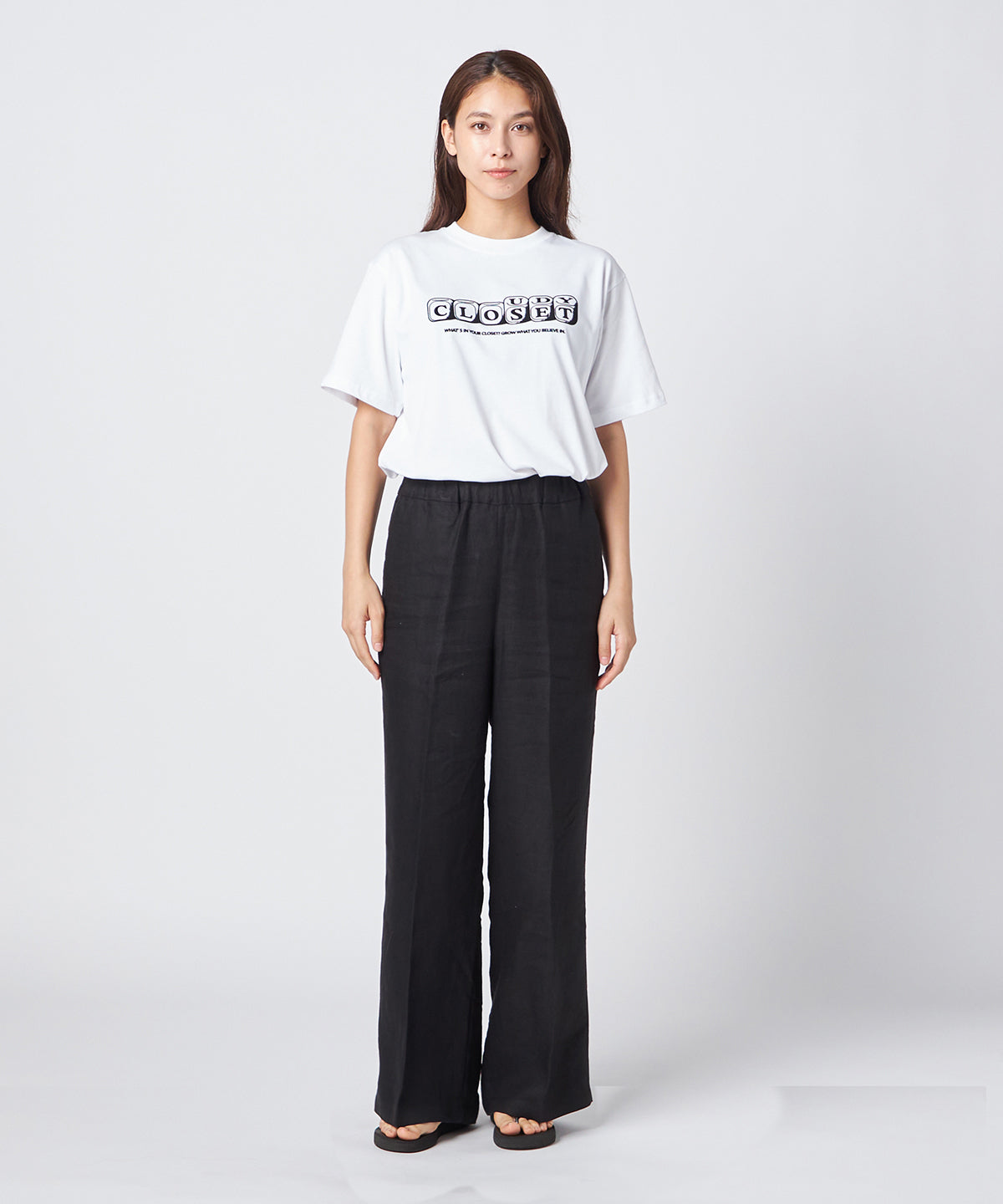 Lunch T-shirts CLOSETグラフィック WHITE
