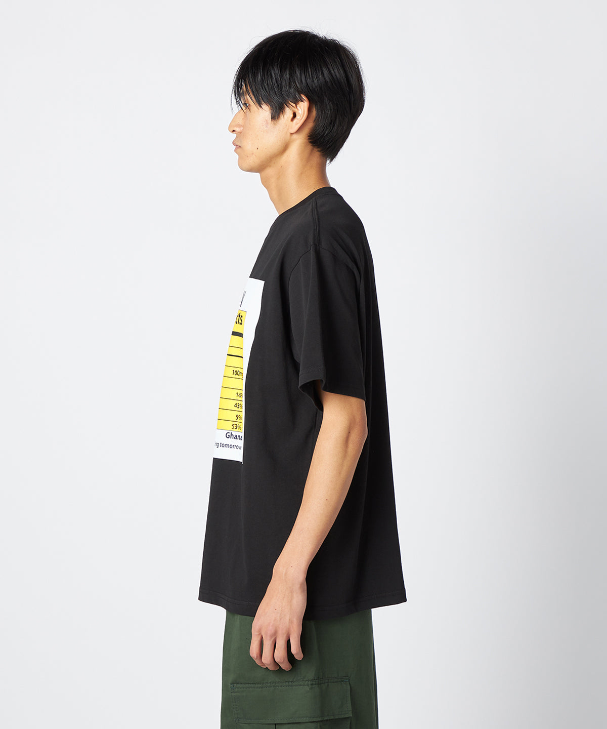 Lunch T-shirts Human BLACK