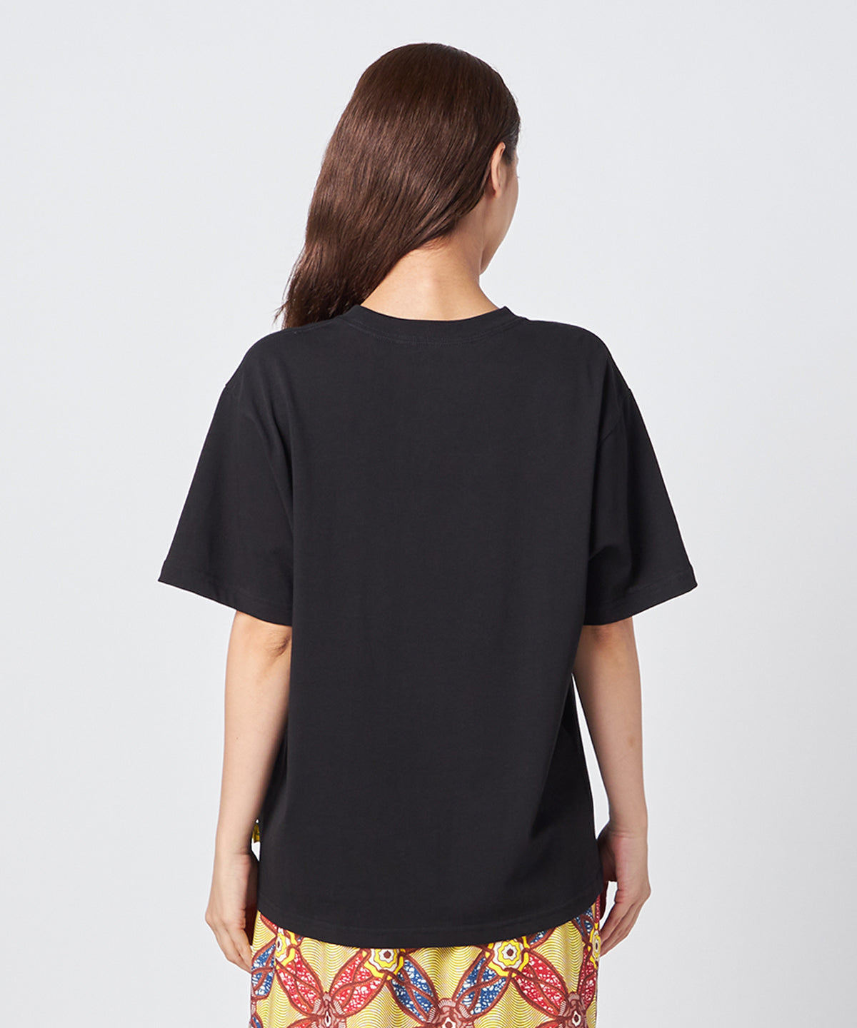Lunch T-shirts learner刺繍 BLACK