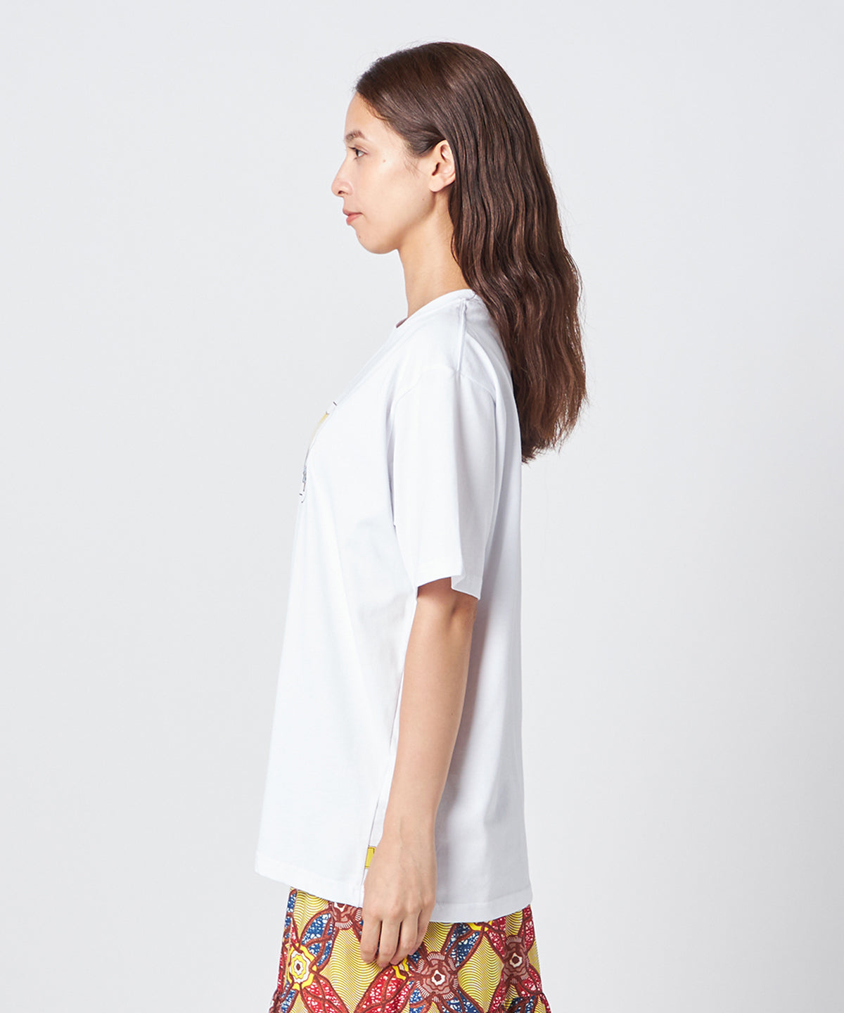 Lunch T-shirts AFRICA10%ACTION WHITE
