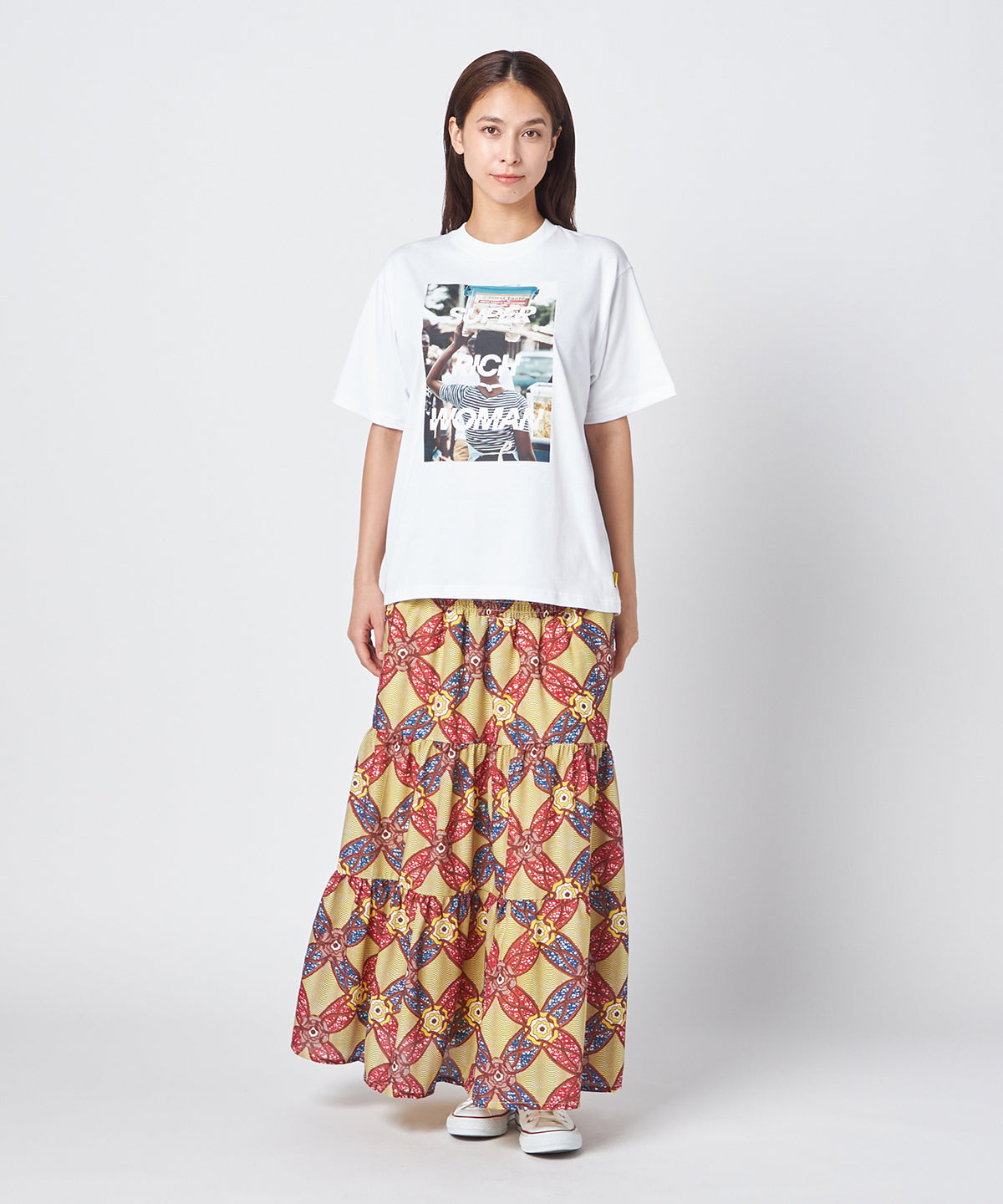 Lunch T-shirts SUPER RICH WOMAN WHITE