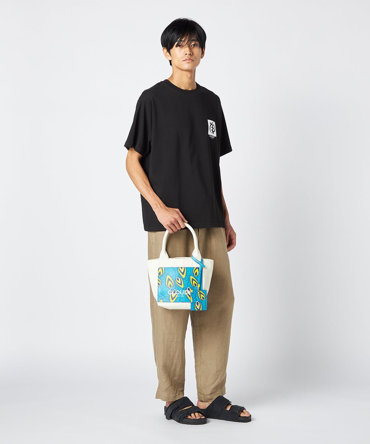 キャンバストートバッグ BLUE(Sサイズ/Mサイズ)