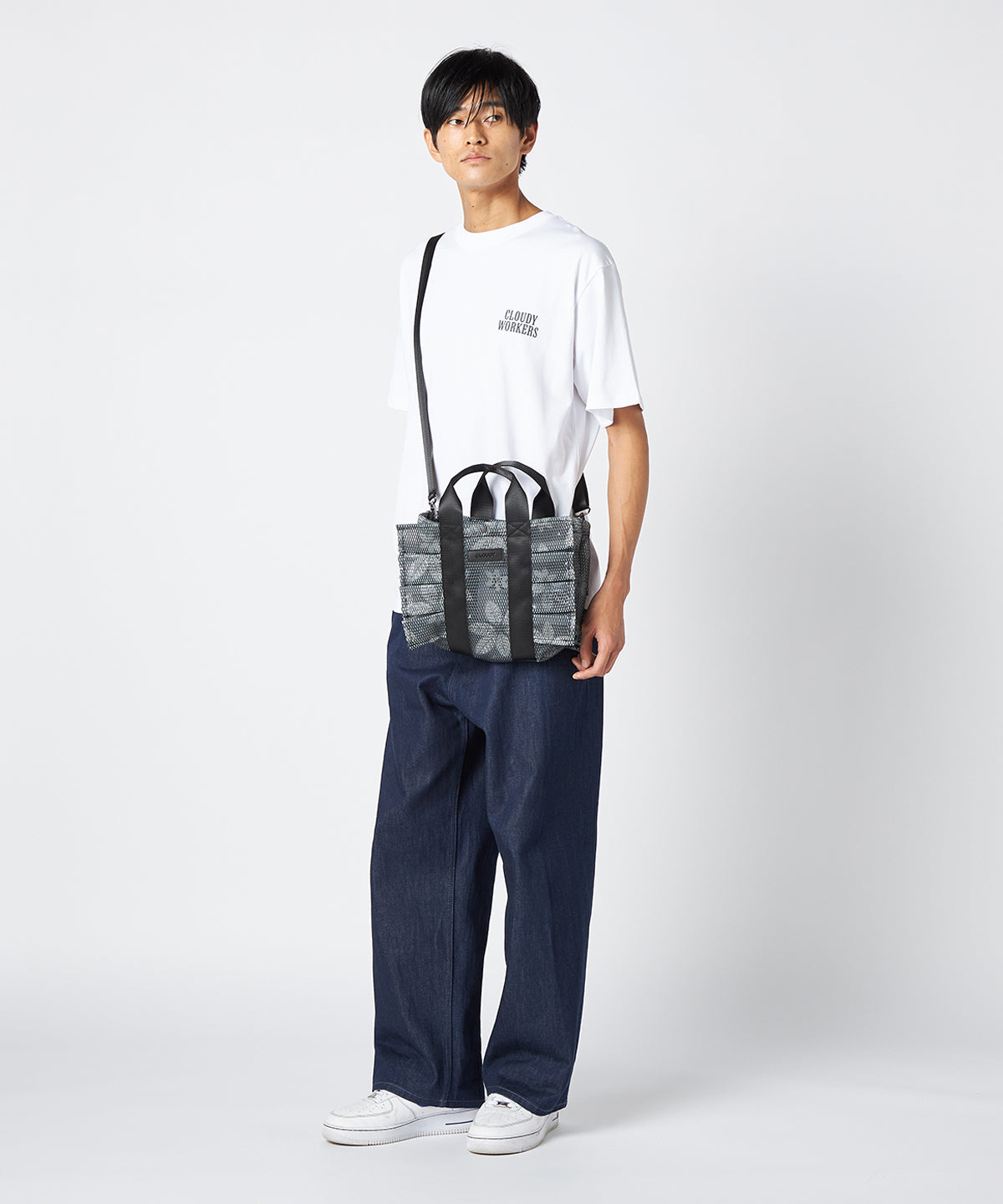 Mesh Frill Bag「実りと時間」 GREEN