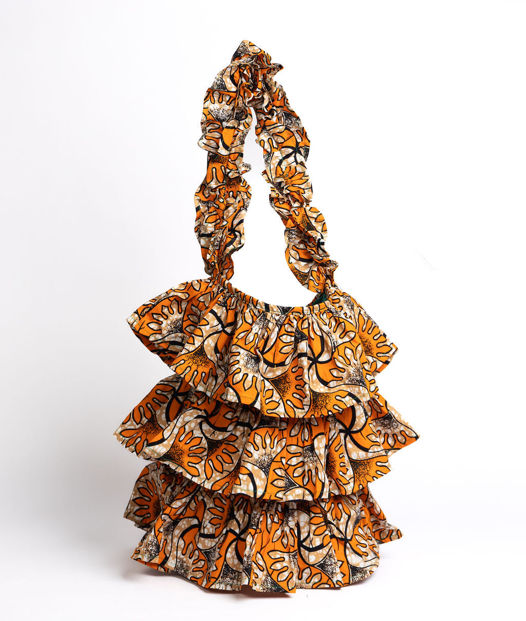Kitenge Frill Shoulder Bag 399