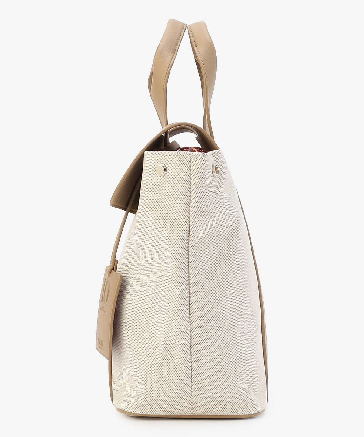 ツートンケンテバッグ BEIGE×YELLOW(S / M / Lサイズ)