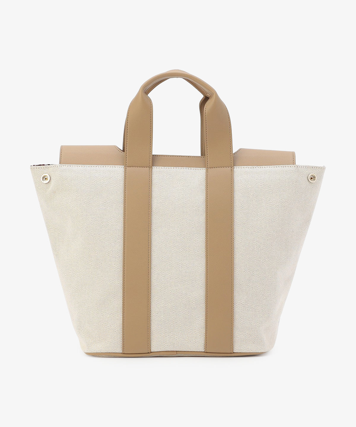 ツートンケンテバッグ BEIGE×YELLOW(S / M / Lサイズ)