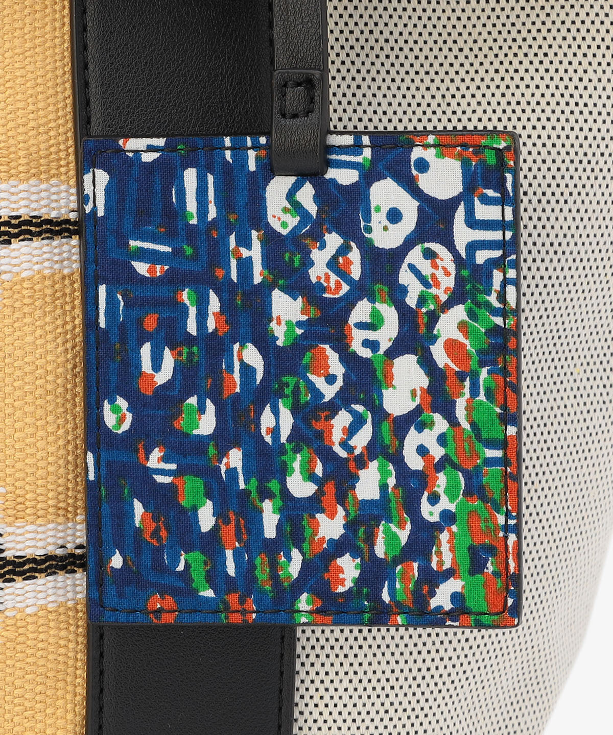 ツートンケンテバッグ BLACK×CAMEL(S / M / Lサイズ)