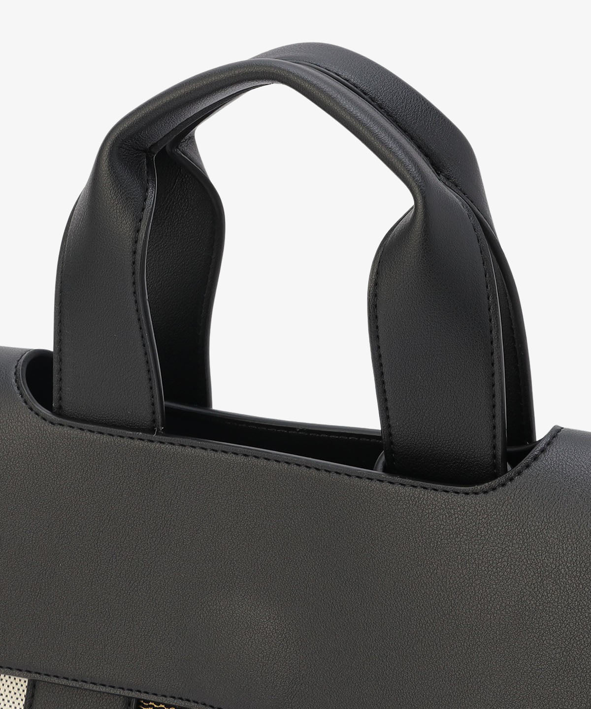 ツートンケンテバッグ BLACK×CAMEL(S / M / Lサイズ)