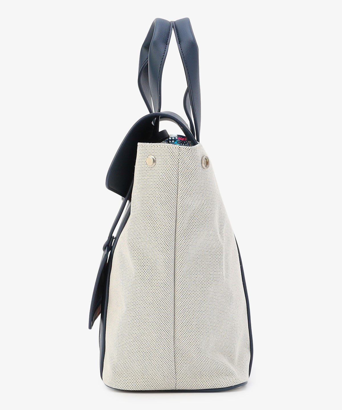 ツートンケンテバッグ NAVY(S / M / Lサイズ)