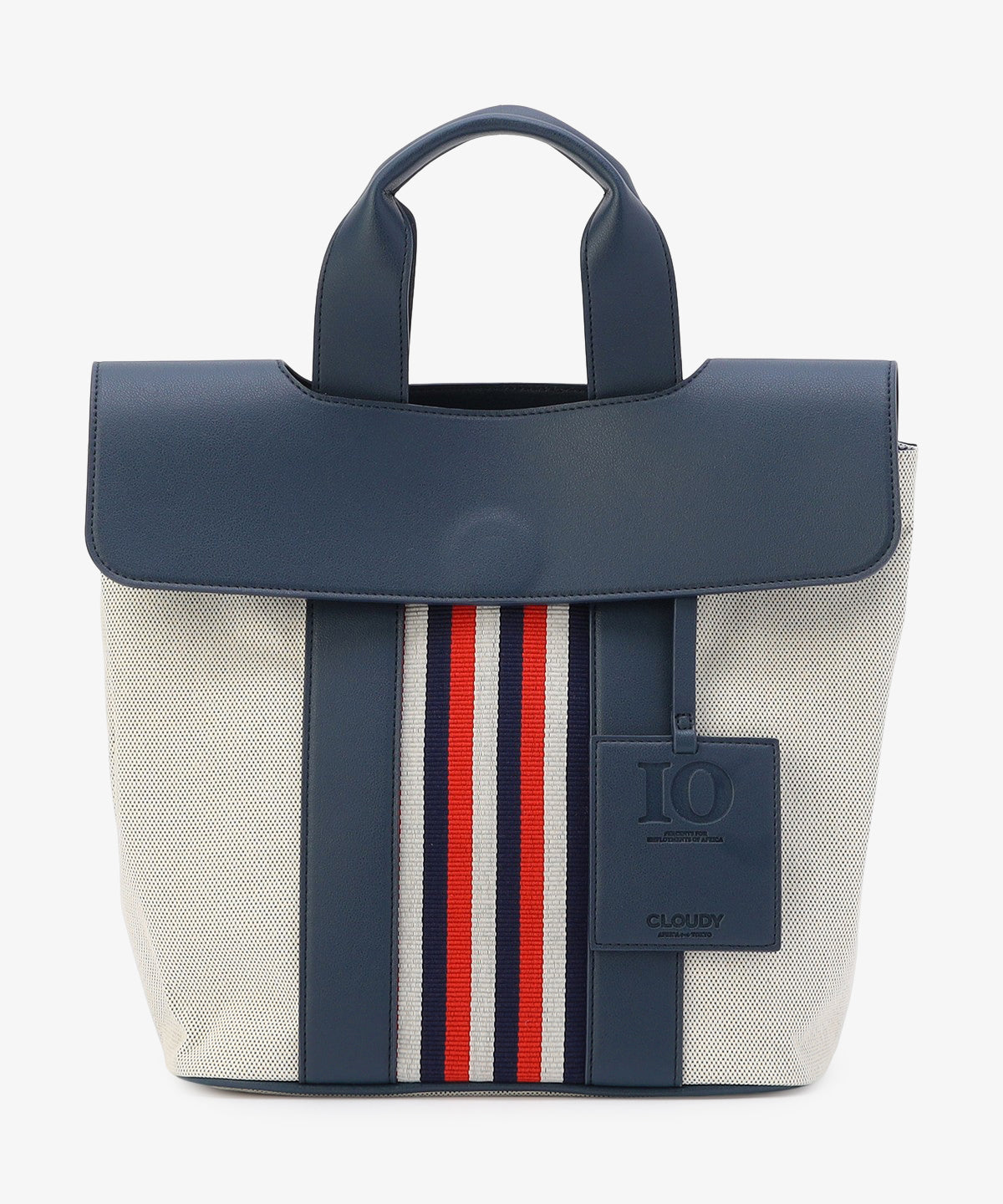 ツートンケンテバッグ NAVY(S / M / Lサイズ)