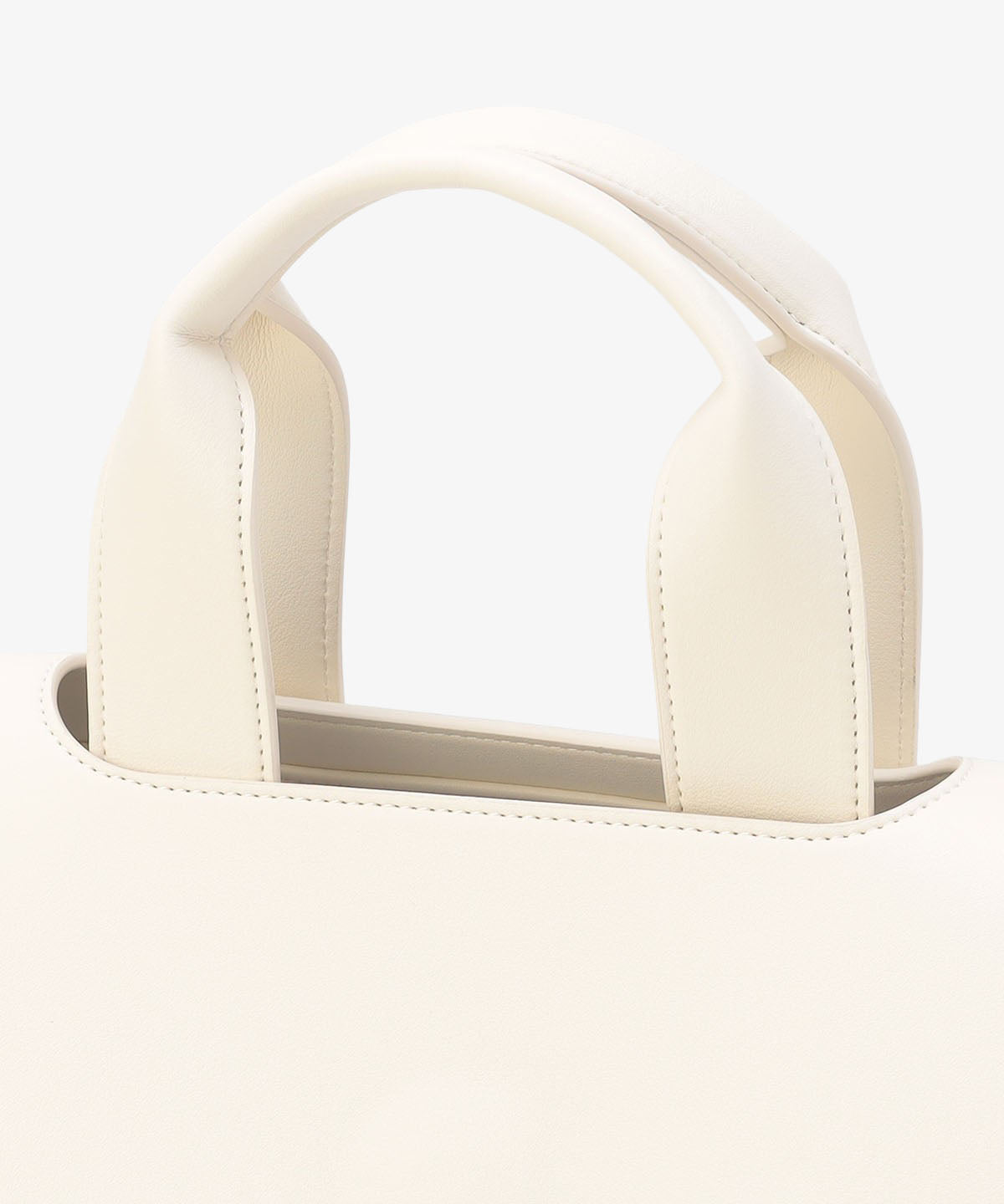 ツートンケンテバッグ WHITE×PURPLE(S / M / Lサイズ)