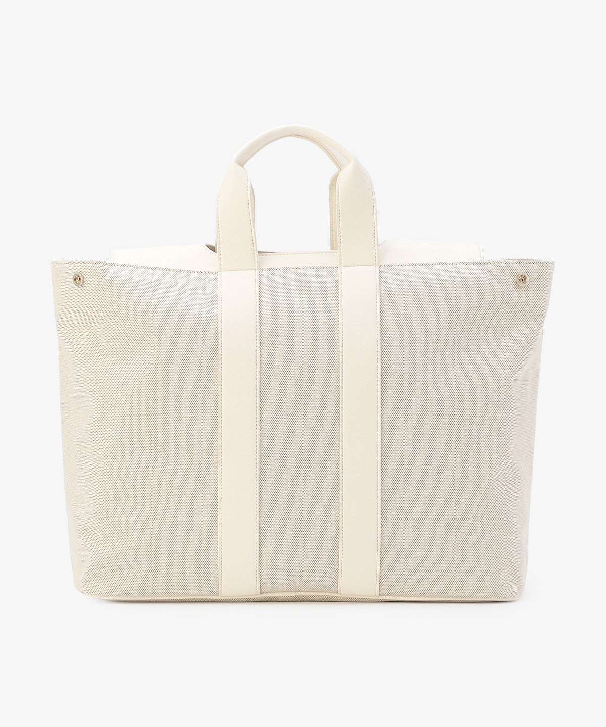 ツートンケンテバッグ WHITE×PURPLE(S / M / Lサイズ)