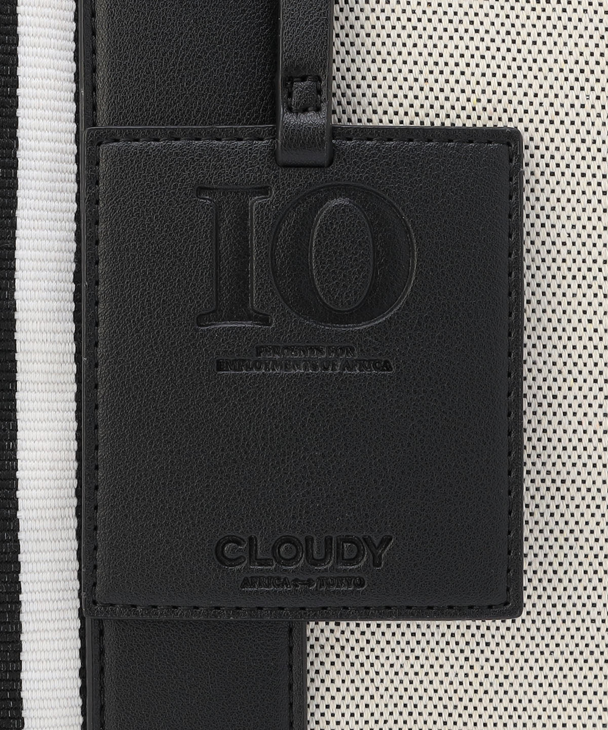 ツートンケンテバッグ BLACK×BLACK(S / M / Lサイズ)