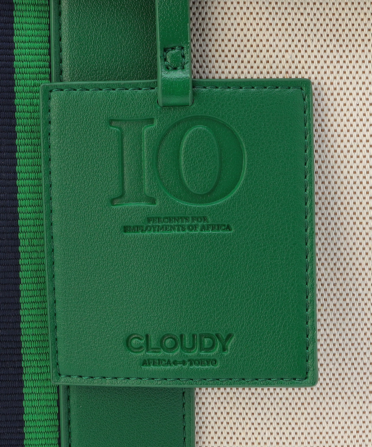 ツートンケンテバッグ GREEN(S / M / Lサイズ)月