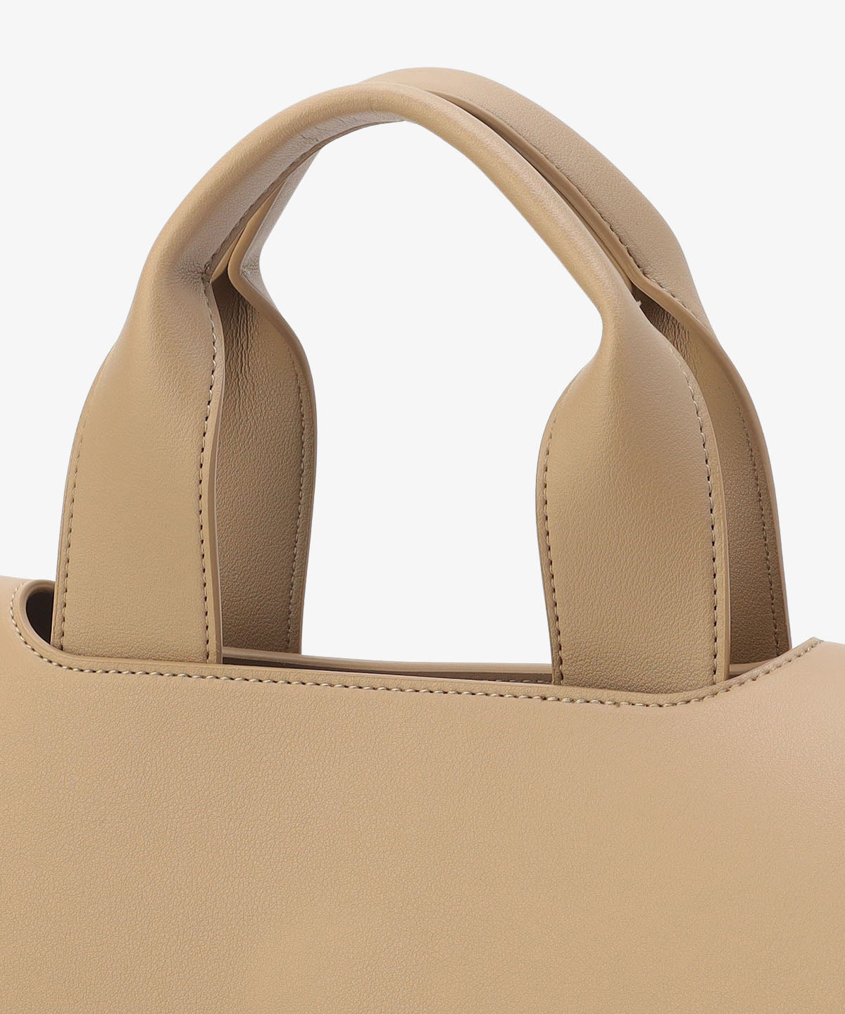 ツートンケンテバッグ BEIGE×PINK(S / M / Lサイズ)