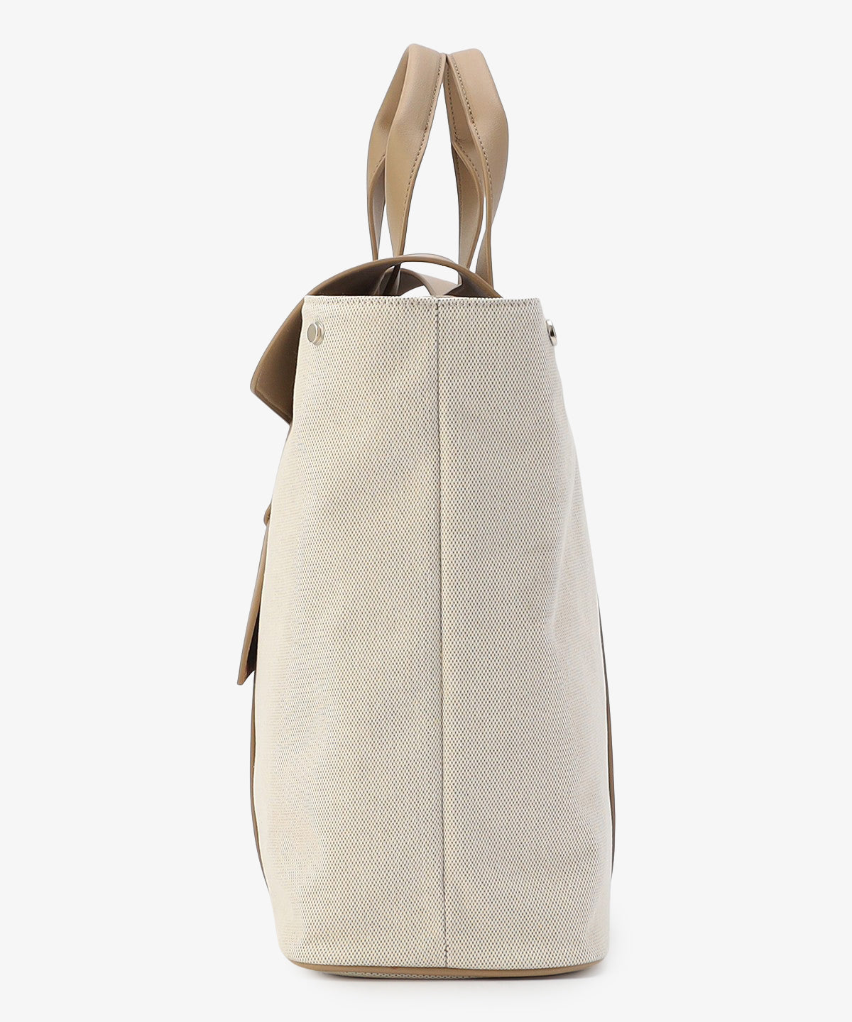 ツートンケンテバッグ BEIGE×PINK(S / M / Lサイズ)