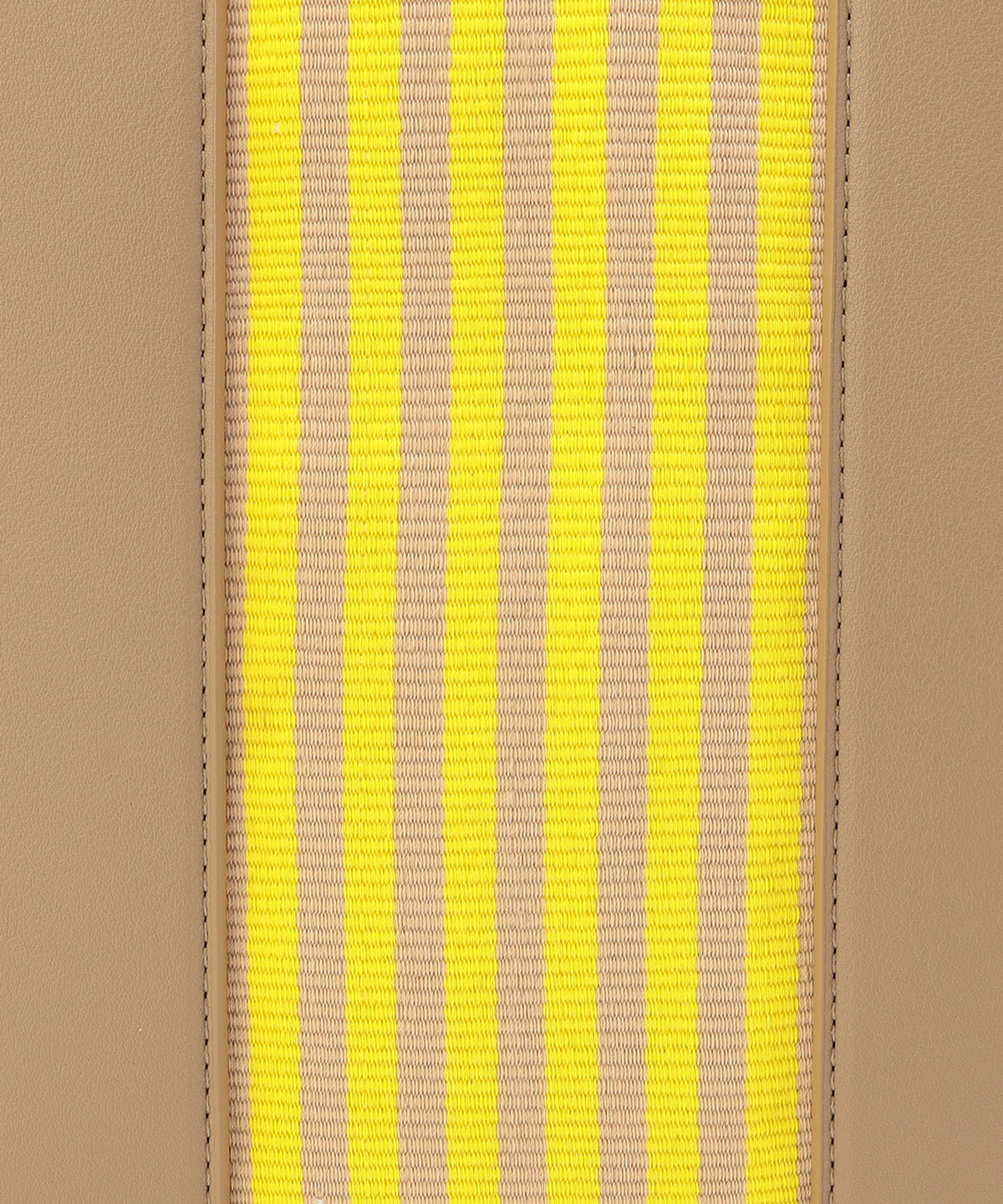 ツートンケンテバッグ BEIGE×YELLOW(S / M / Lサイズ)