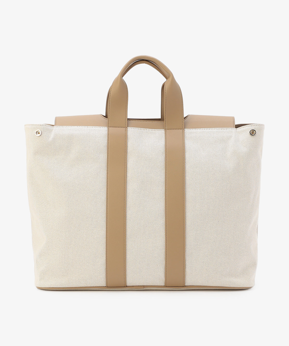 ツートンケンテバッグ BEIGE×YELLOW(S / M / Lサイズ)