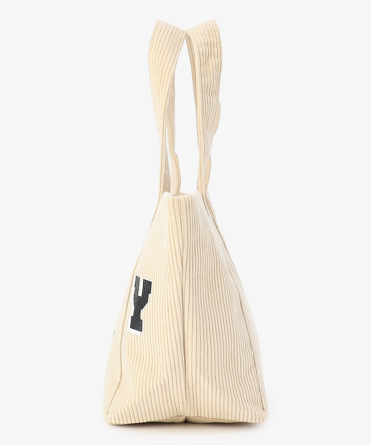 コーデュロイトートバッグ IVORY(S / M / Lサイズ)