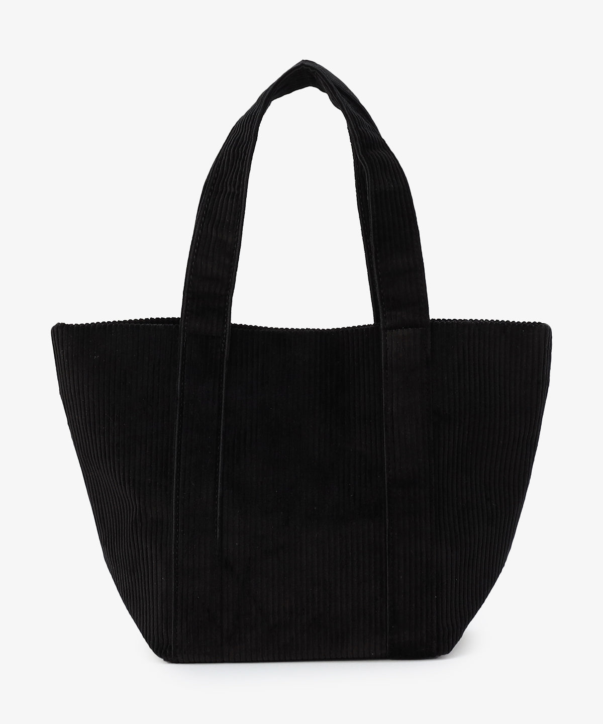 コーデュロイトートバッグ BLACK(S / M / Lサイズ)