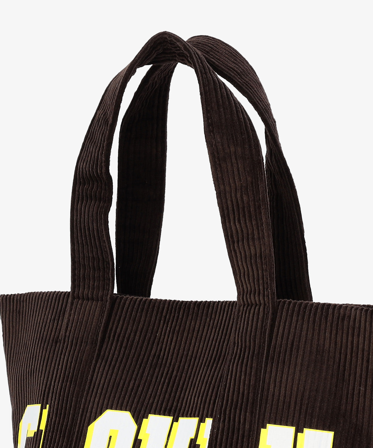 コーデュロイトートバッグ BROWN(S / M / Lサイズ)