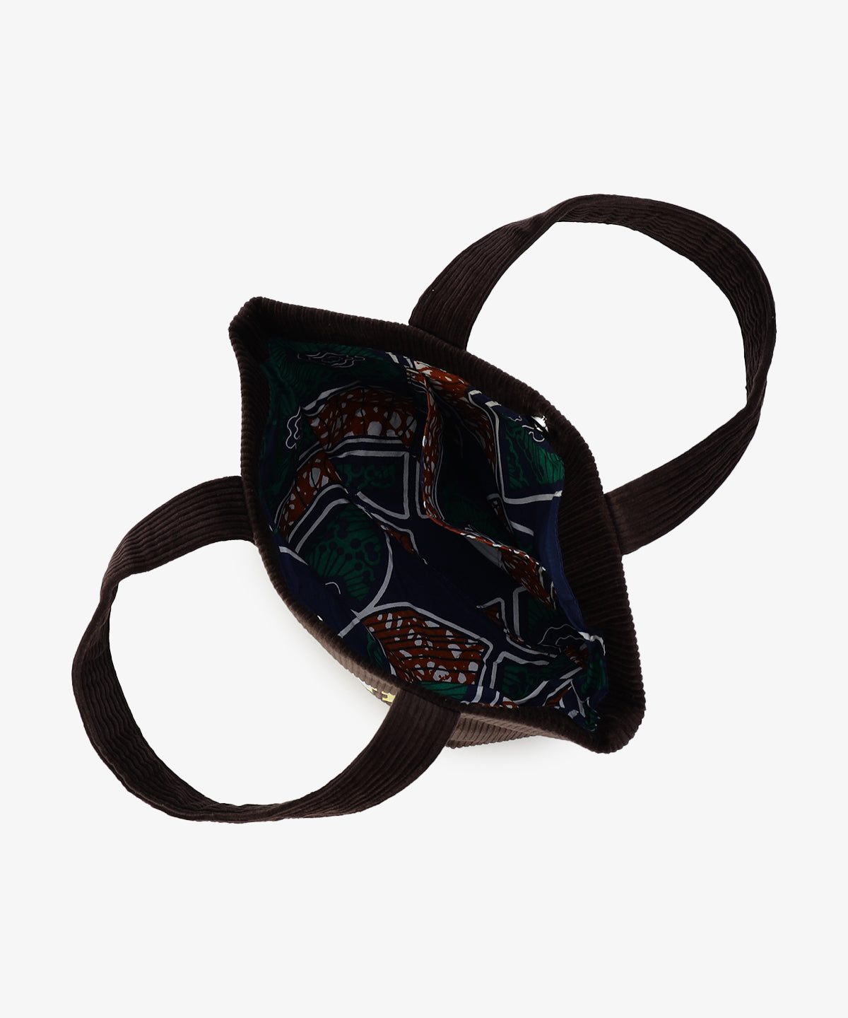 コーデュロイトートバッグ BROWN(S / M / Lサイズ)