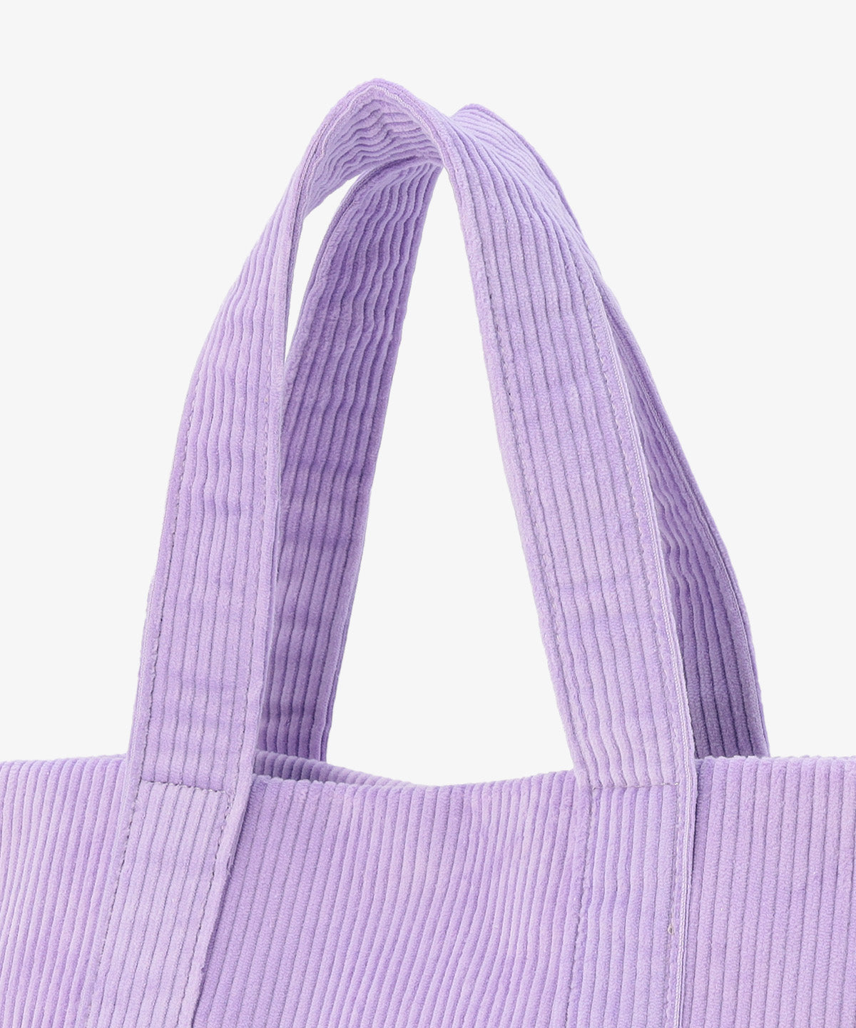 コーデュロイトートバッグ PURPLE(S / M / Lサイズ)