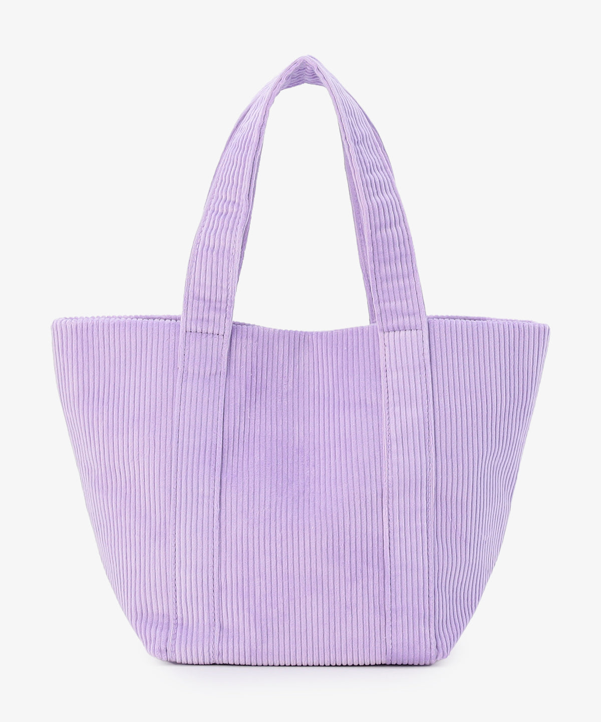 コーデュロイトートバッグ PURPLE(S / M / Lサイズ)