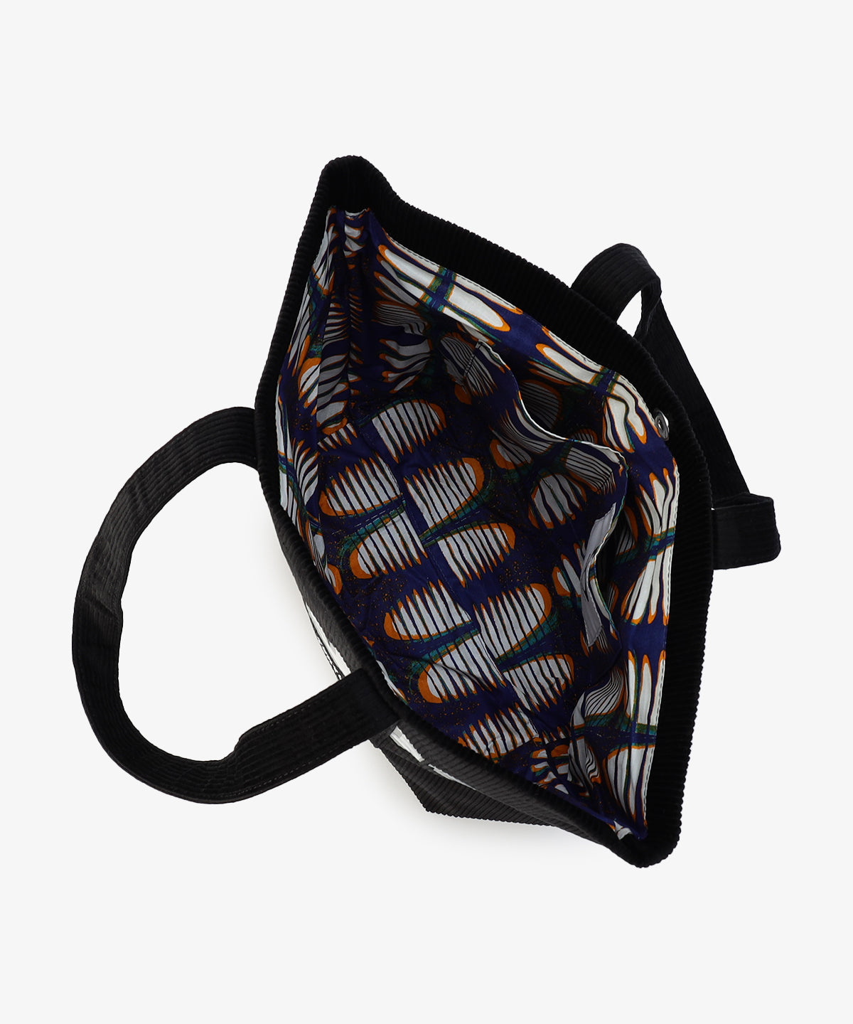 コーデュロイトートバッグ BLACK(S / M / Lサイズ)