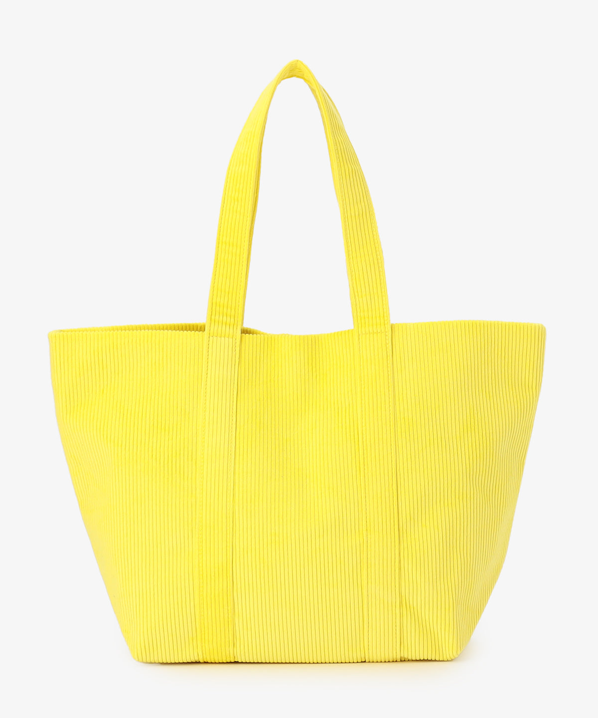 コーデュロイトートバッグ YELLOW(S / M / Lサイズ)