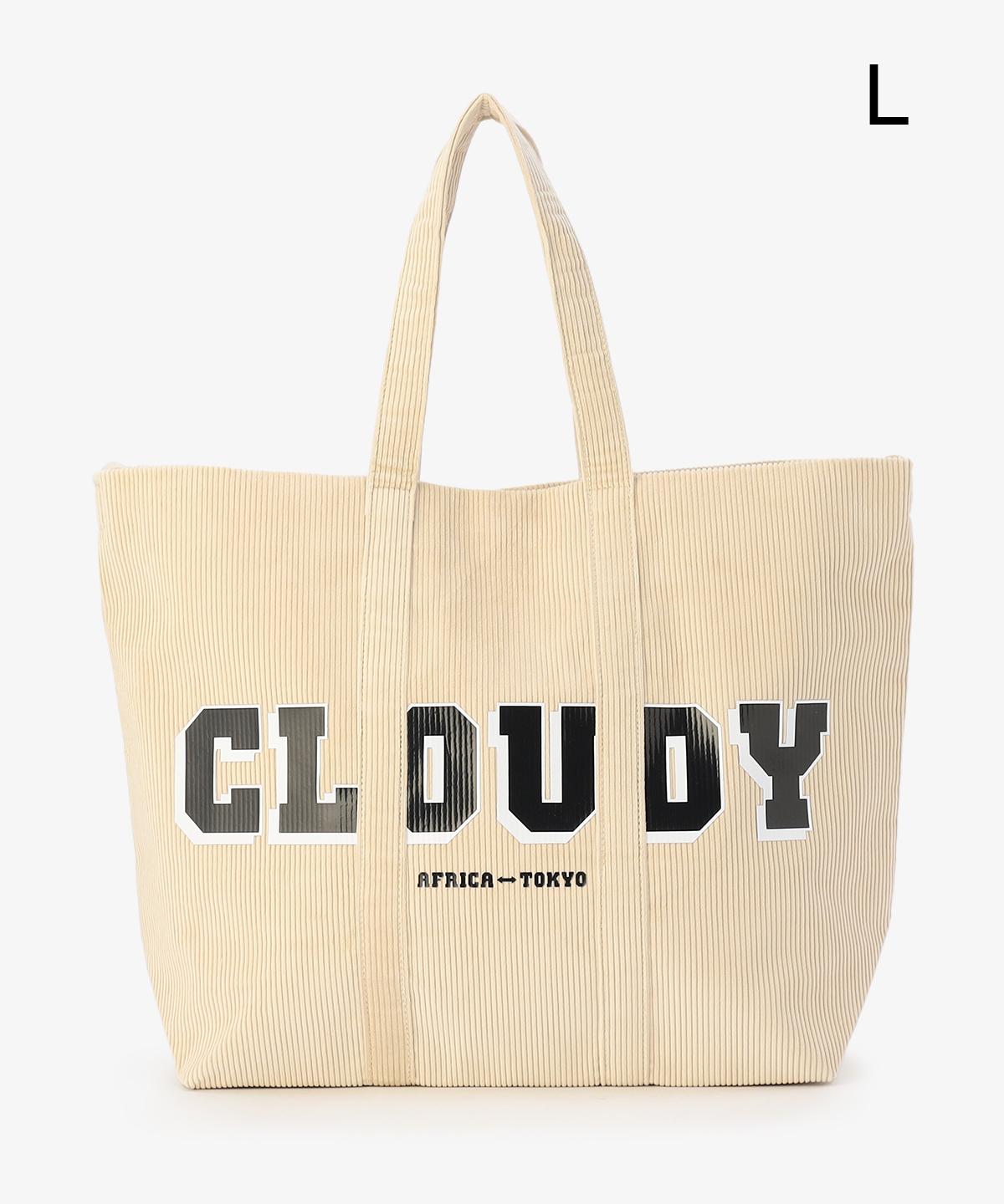 コーデュロイトートバッグ IVORY(S / M / Lサイズ)