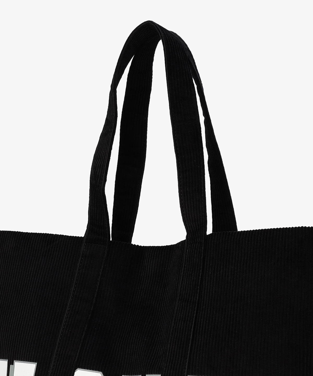 コーデュロイトートバッグ BLACK(S / M / Lサイズ)