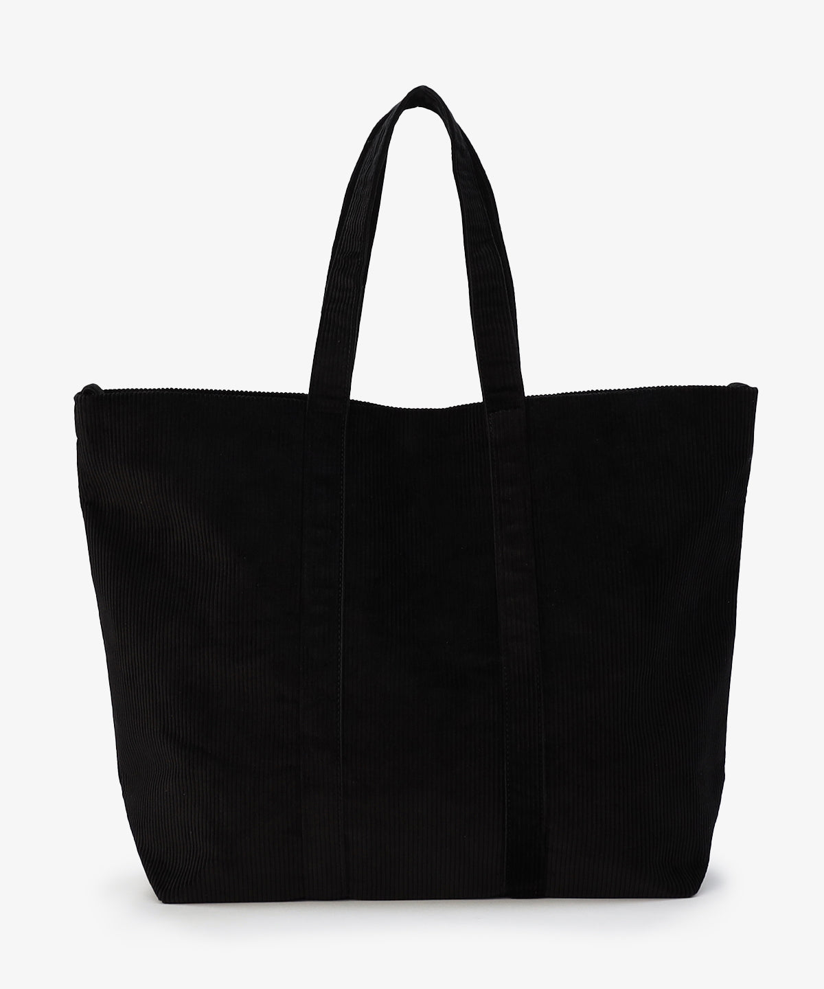 コーデュロイトートバッグ BLACK(S / M / Lサイズ)