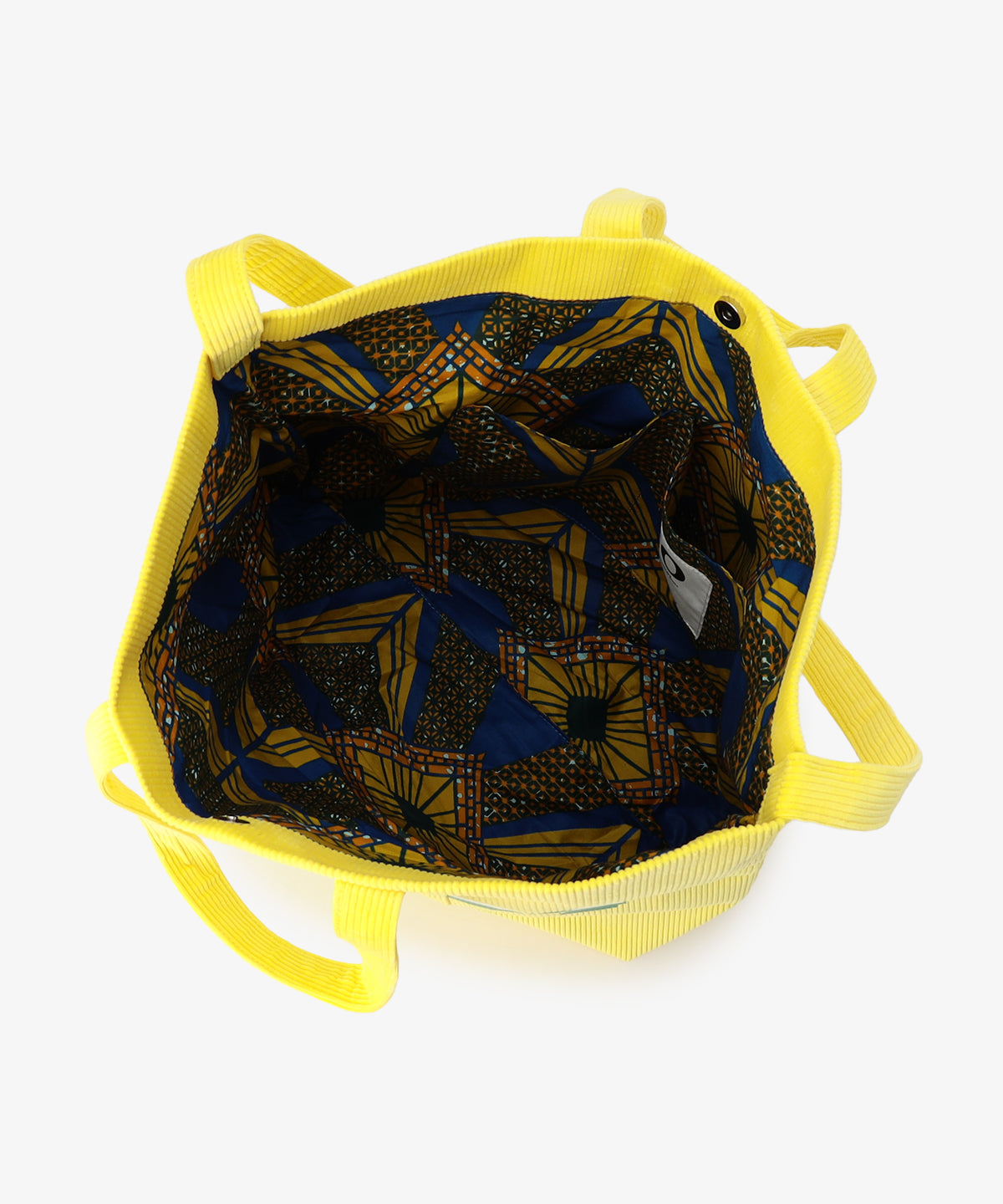 コーデュロイトートバッグ YELLOW(S / M / Lサイズ)