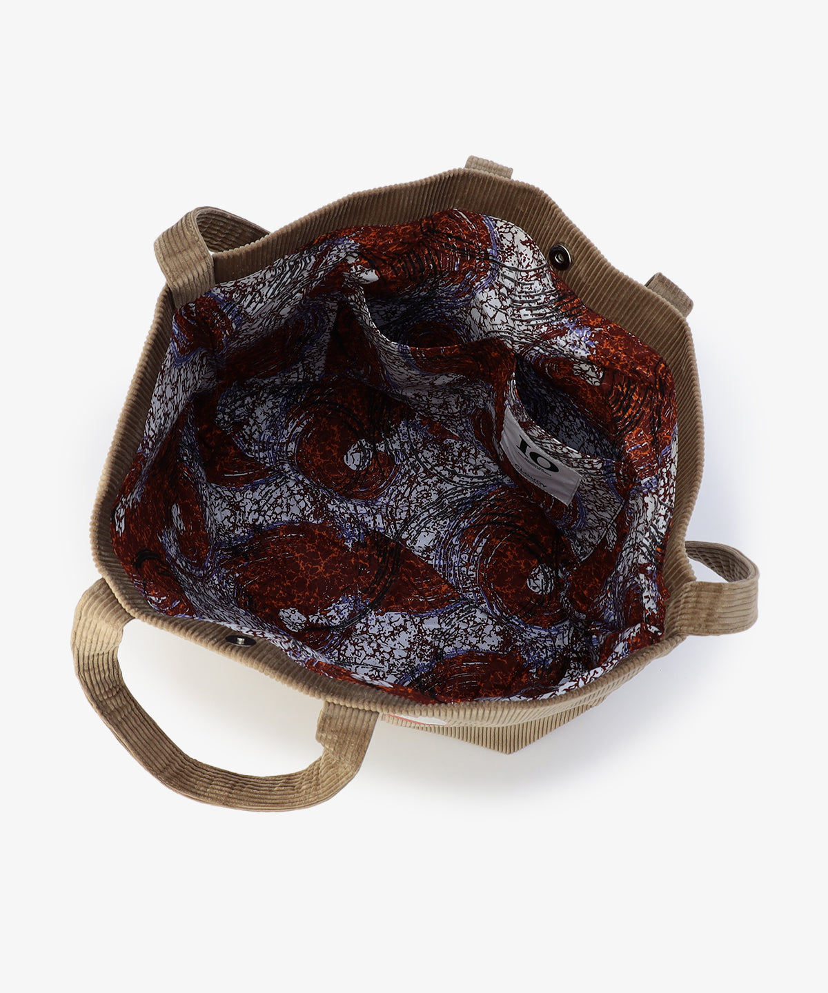 コーデュロイトートバッグ GREIGE(S / M / Lサイズ)