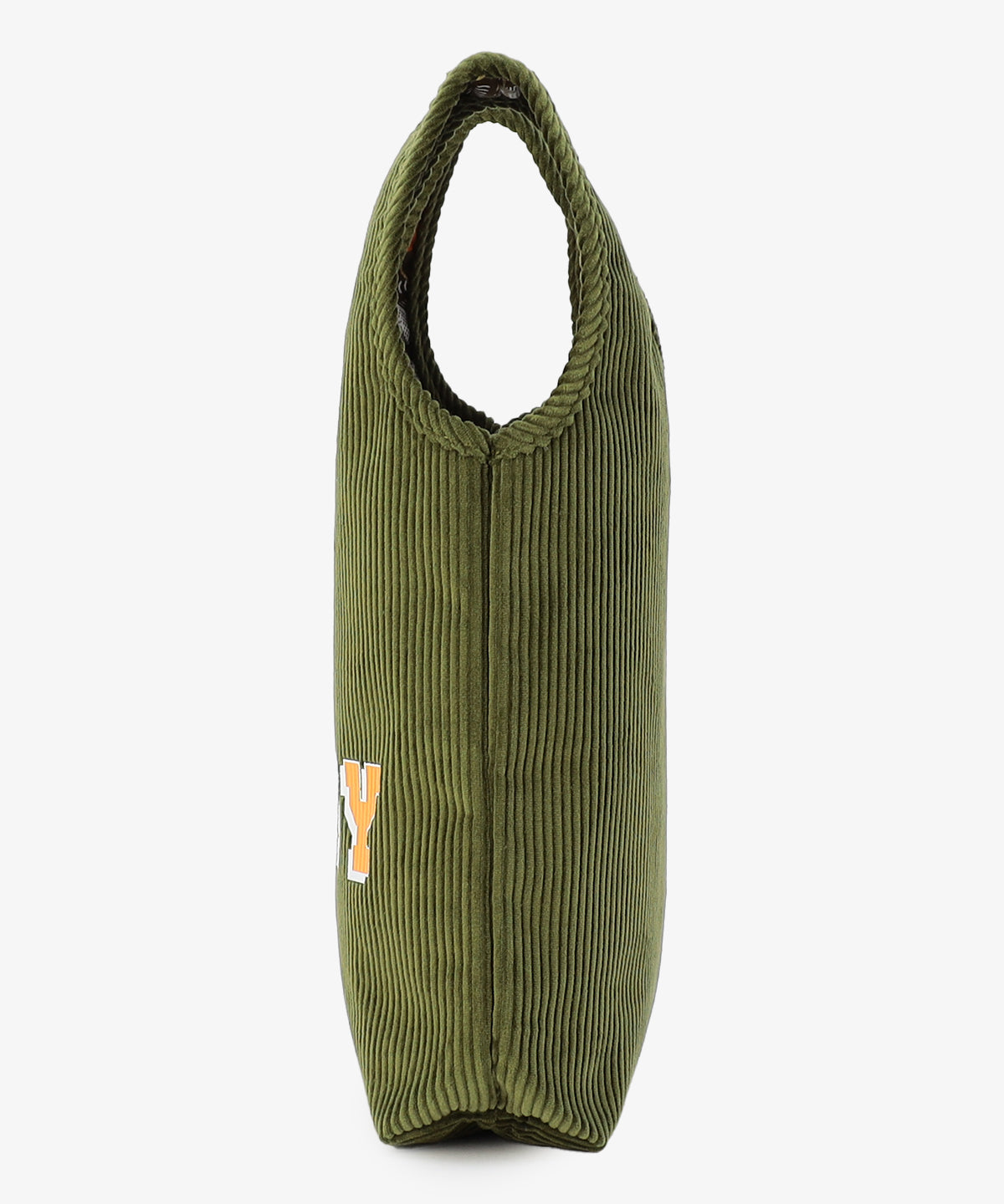 コーデュロイコンビニバッグ KHAKI