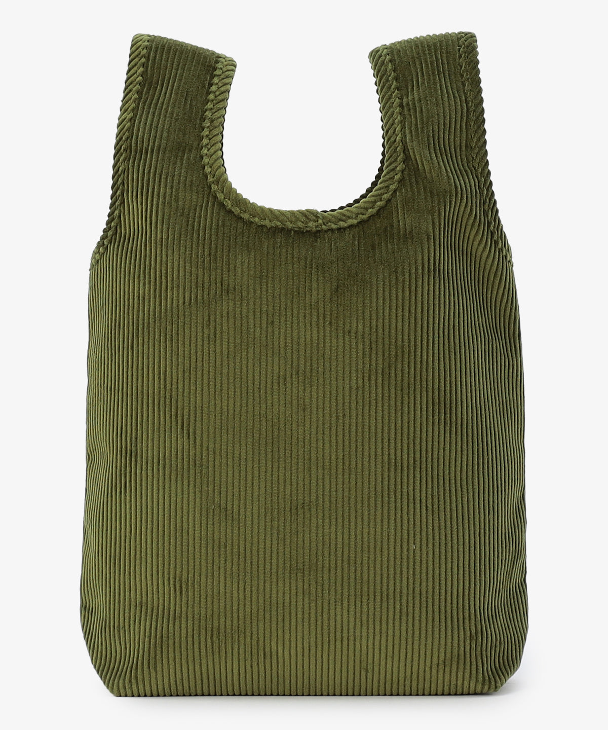 コーデュロイコンビニバッグ KHAKI