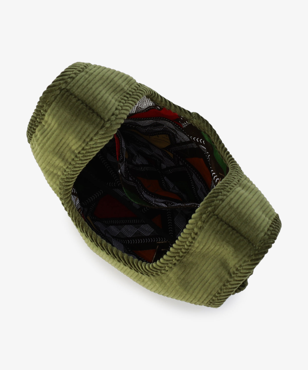 コーデュロイコンビニバッグ KHAKI
