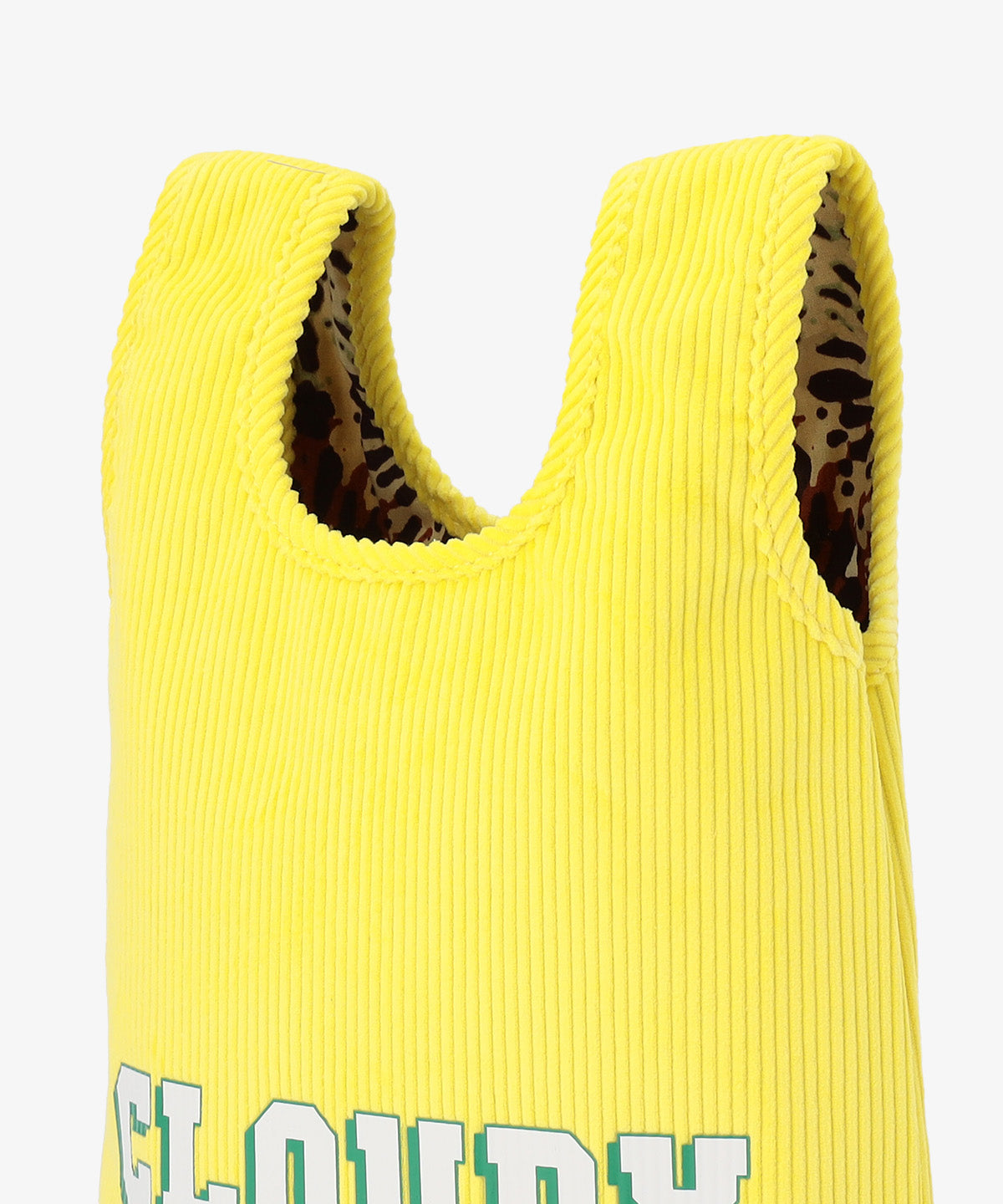 コーデュロイコンビニバッグ YELLOW