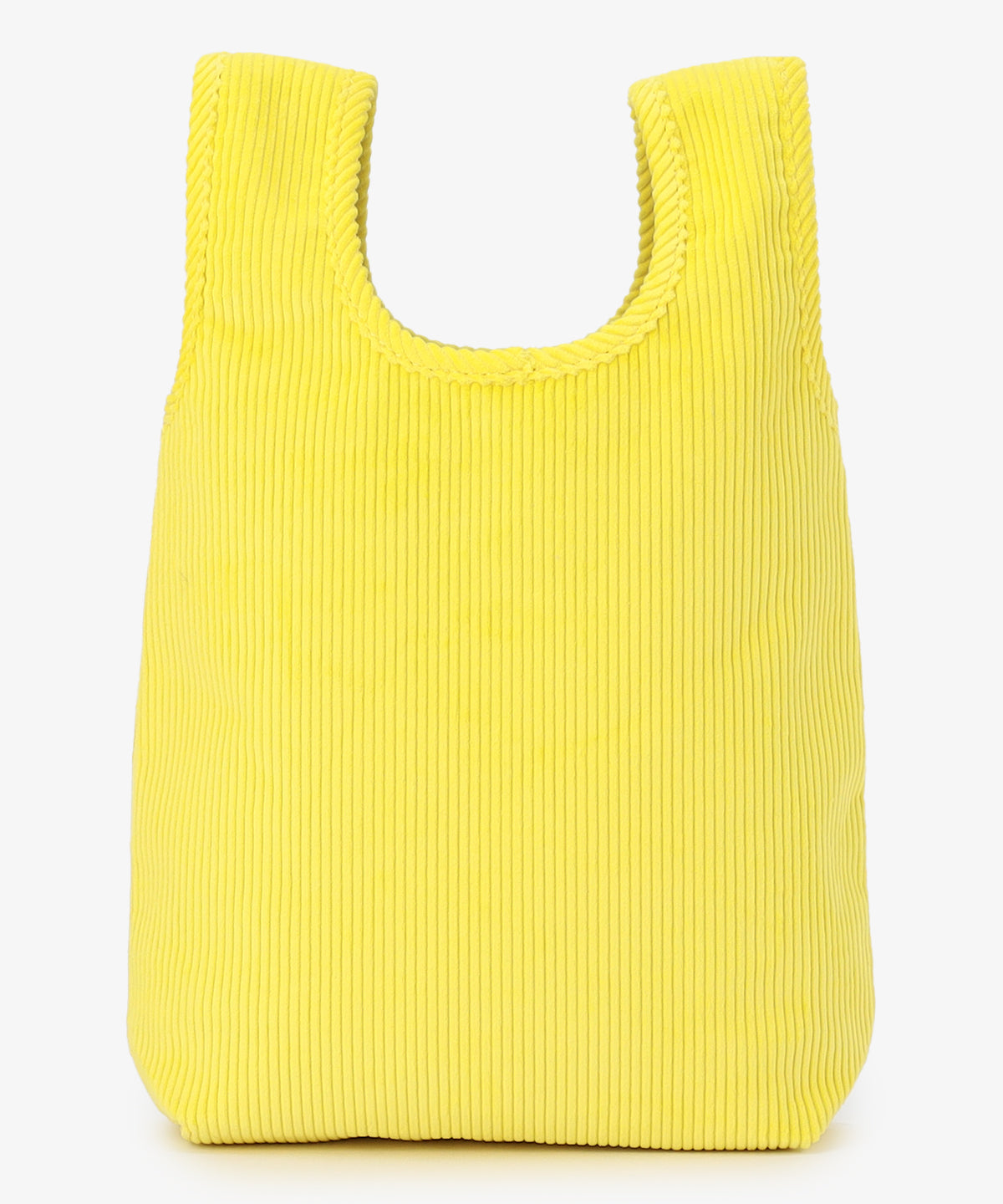 コーデュロイコンビニバッグ YELLOW