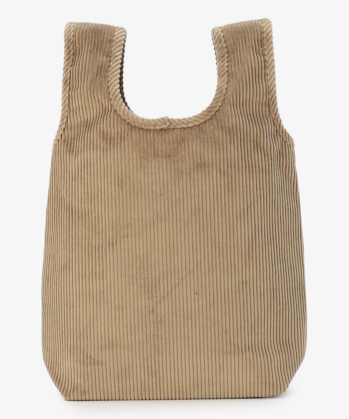 コーデュロイコンビニバッグ GREIGE