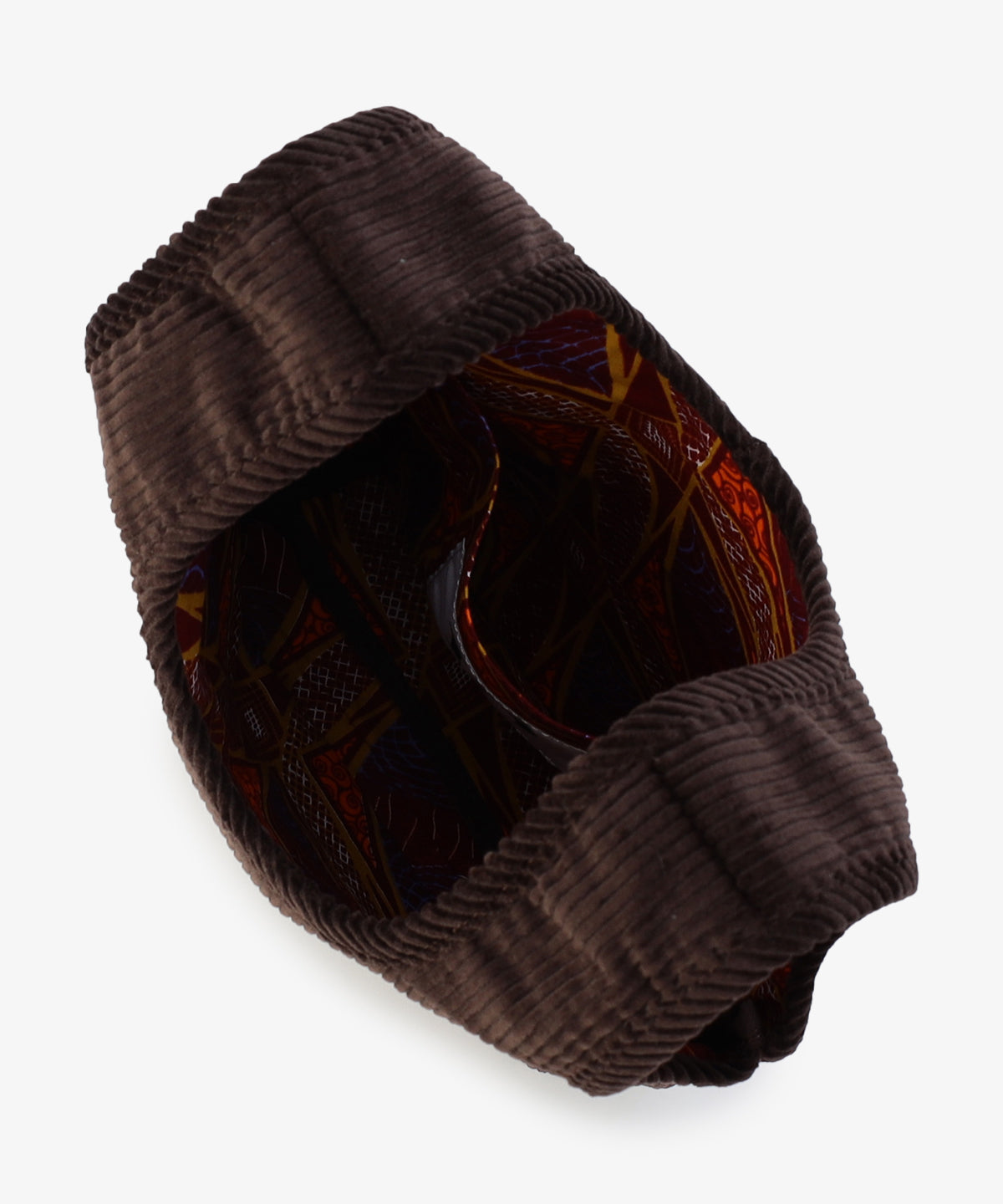 コーデュロイコンビニバッグ BROWN