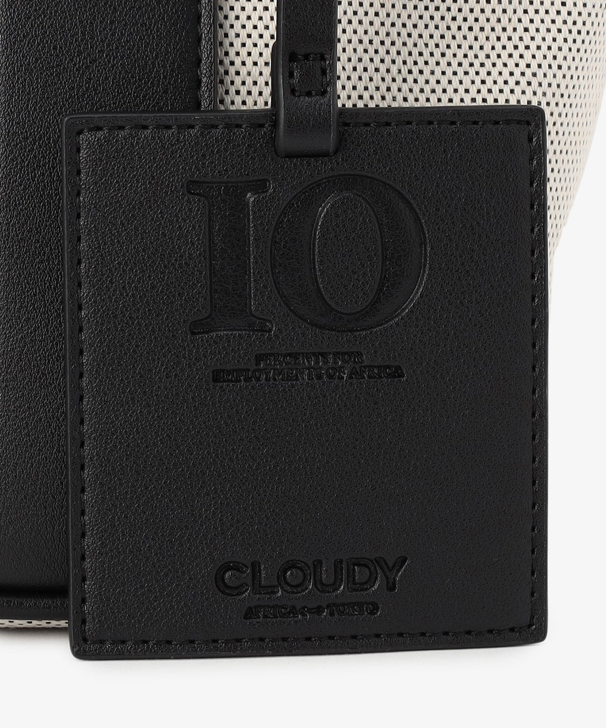 ツートンケンテバッグ BLACK×BLACK(S / M / Lサイズ)