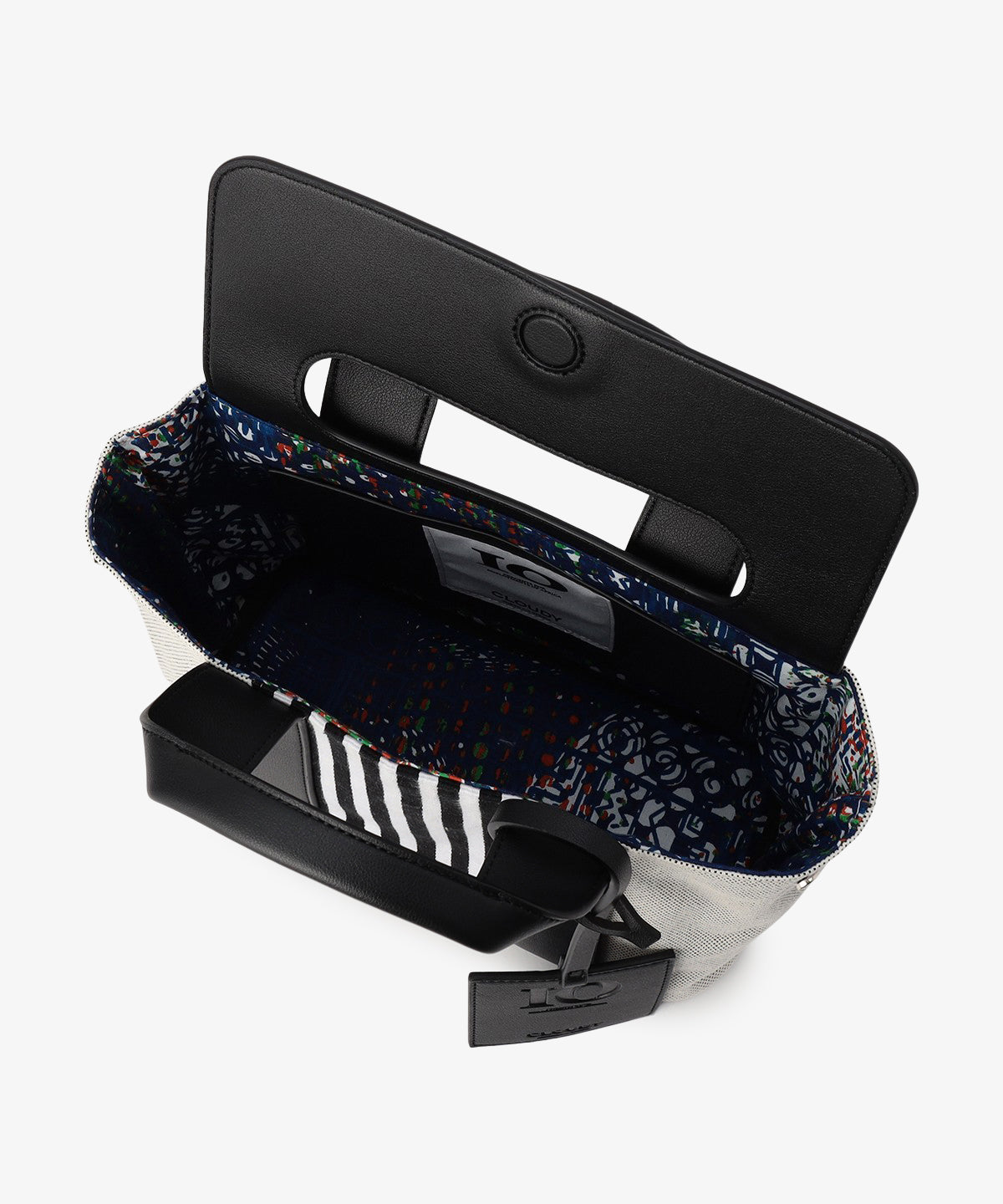 ツートンケンテバッグ BLACK×BLACK(S / M / Lサイズ)