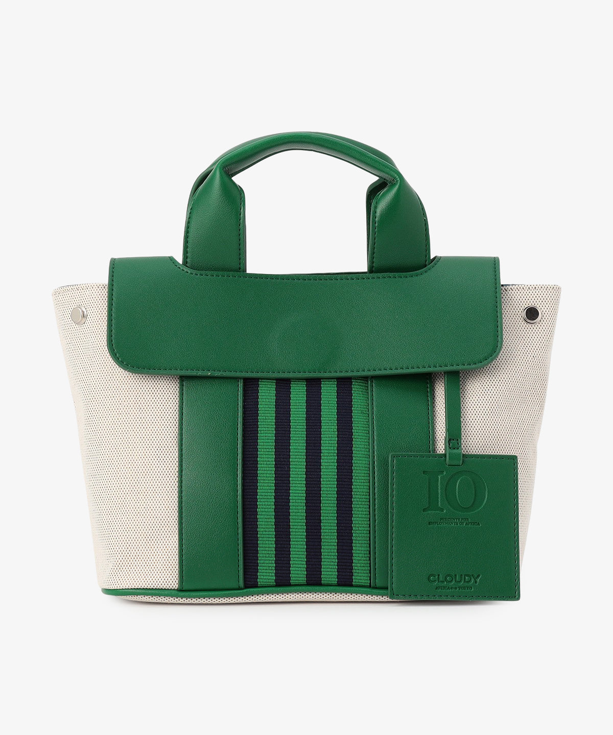 ツートンケンテバッグ GREEN(S / M / Lサイズ)月