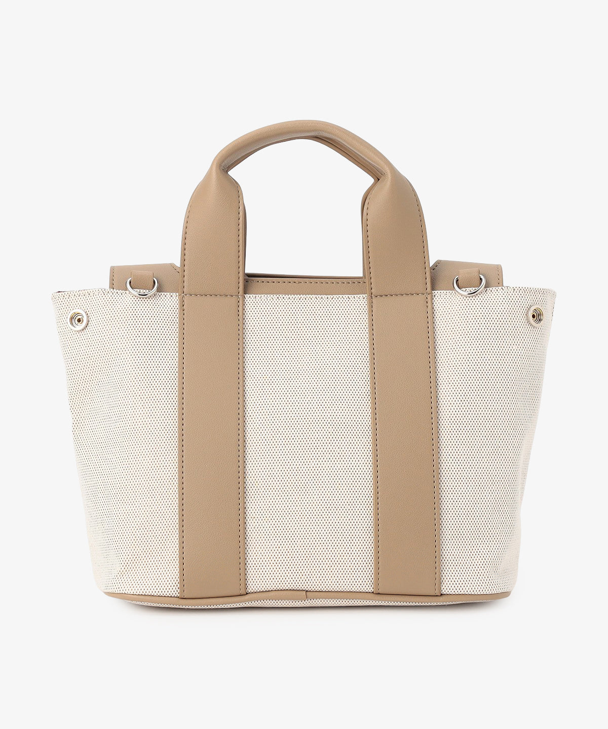 ツートンケンテバッグ BEIGE×YELLOW(S / M / Lサイズ)