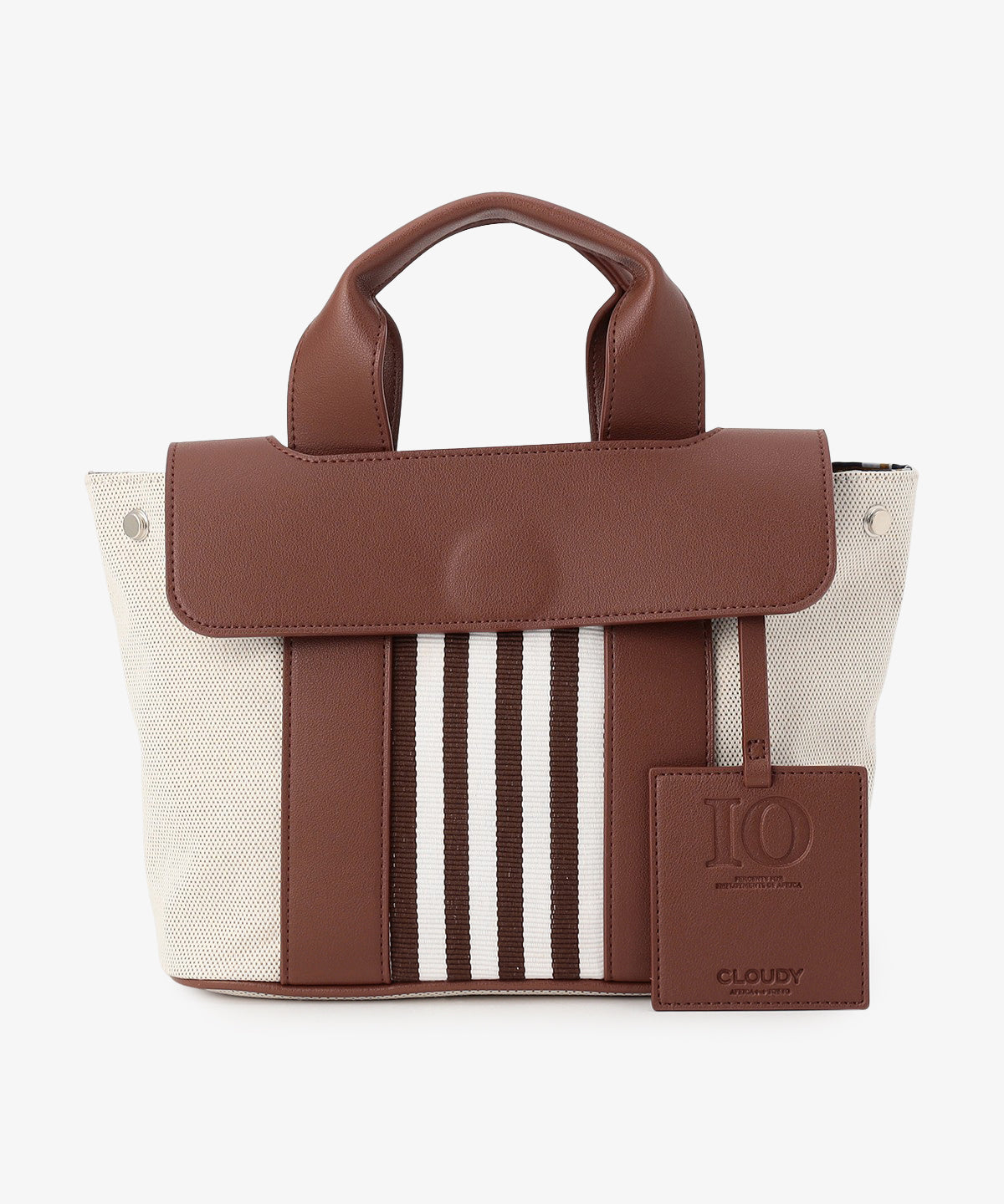 ツートンケンテバッグ BROWN×PURPLE(S / M / Lサイズ)