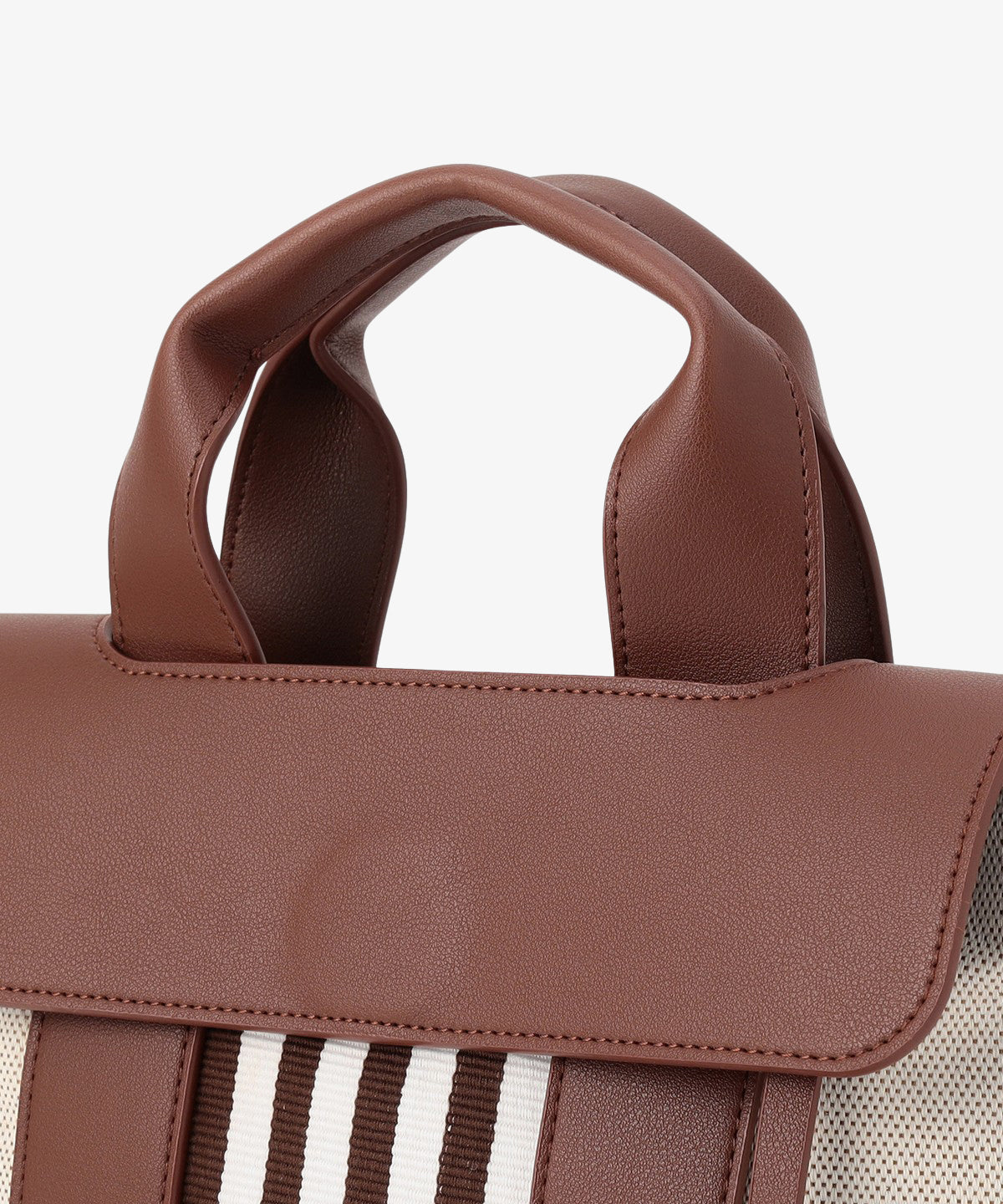 ツートンケンテバッグ BROWN×PURPLE(S / M / Lサイズ)